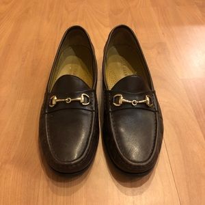 Size 9.5 Cole Haan Brown Leather Horsebit Loafers